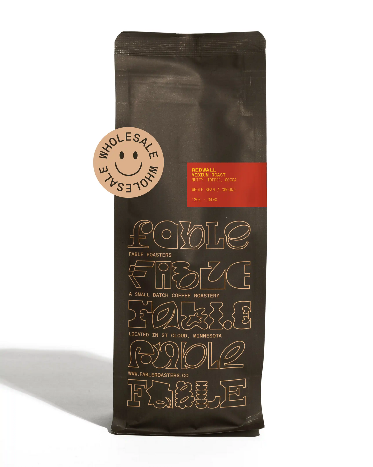 Wholesale 12oz Redwall Medium Roast (formerly "Wobegon")