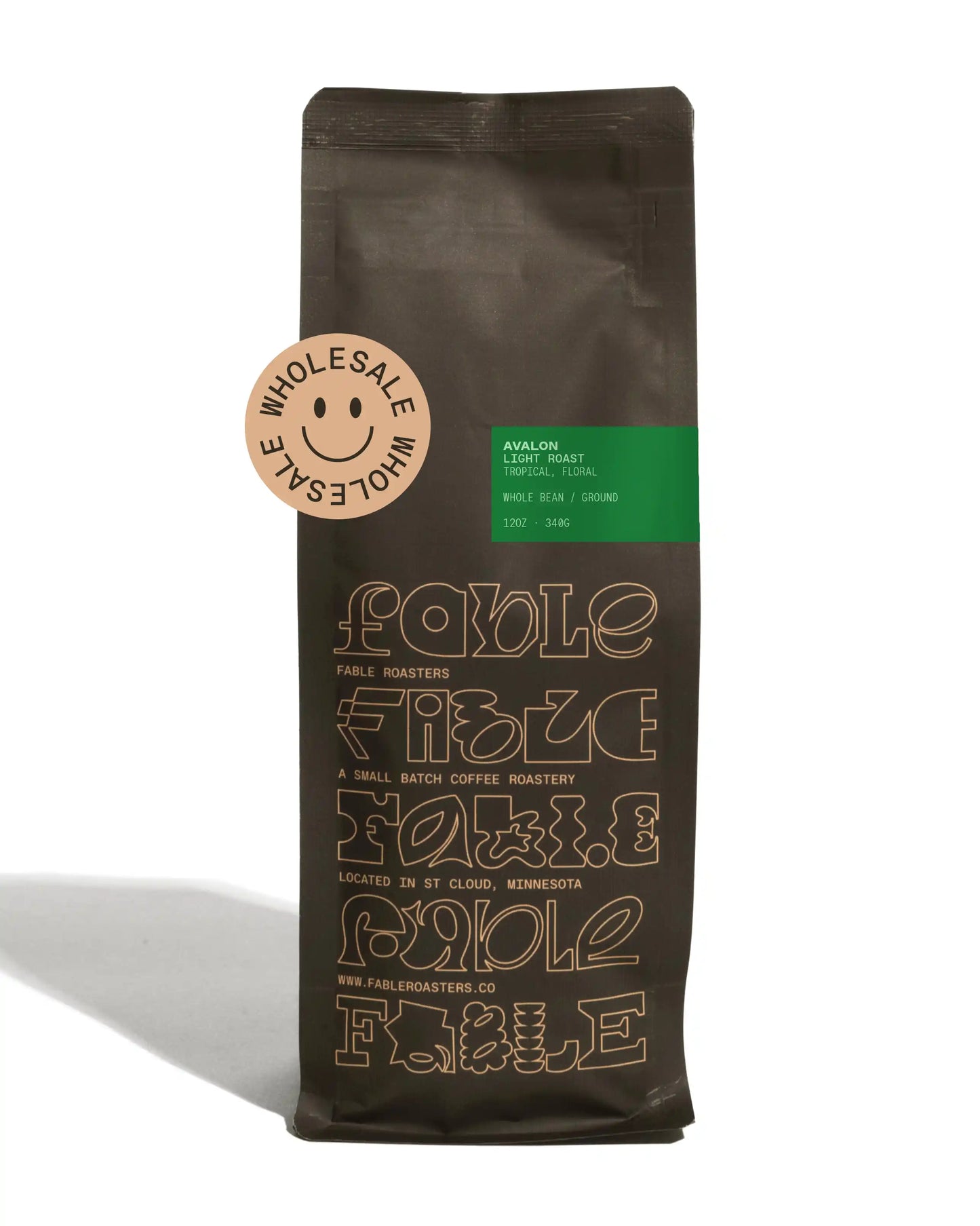 Wholesale 12oz Avalon Light Roast (formerly "Munsinger")